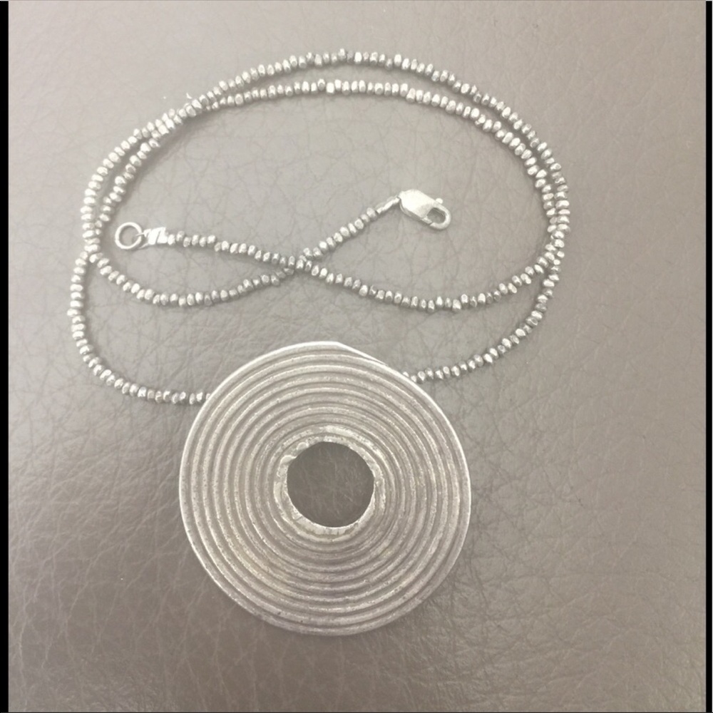 Tribal Thai Silver Necklace